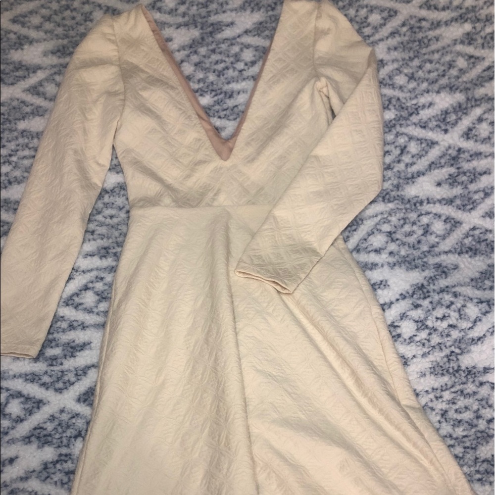 Low cut petite dress